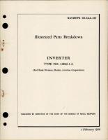 Illustrated Parts Breakdown for Inverter - Type 32E06-1-A 