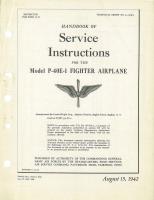 Service Instructions for P-40E-1 Fighter