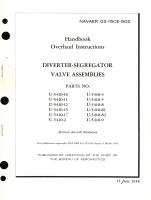 Overhaul Instructions for Diverter-Segregator Part No. U-5410