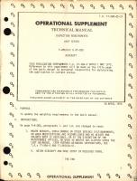 Operational Supplement to Inspection Requirements for T-28A, T-28B, T-28C and AT-28D Aircraft