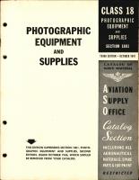 Photographic Equipment and Supplies