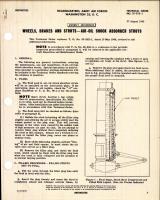 Wheels, Brakes and Struts - Air-Oil Shock Absorber Struts