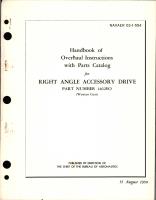 Overhaul Instructions with Parts Catalog for Right Angle Accessory Drive - Part 1462EO