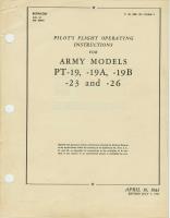Pilot's Flight Operating Instructions for PT-19 Series