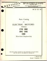 Parts Catalog for Electric Motors 