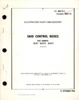 Skid Control Boxes Part No. 40-077, 40-77D, 40-077E