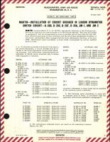 Installation of Circuit Breaker In Liaison Dynamoter Switch Circuit for B-26B, B-26C, B-26F, B-26G, JM-1, and JM-2