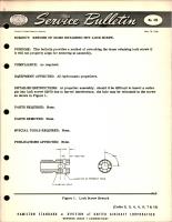 Rework of Dome Retaining Nut Lock Screw