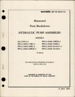 Illustrated Parts Breakdown for Hydraulic Pump Assemblies