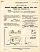 Relocation of the Nose Landing-Gear Bungee Bottle Pressure Gage for P-61A and P-61B