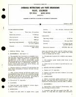 Overhaul Instructions with Parts Breakdown for Valve, Solenoid Part No. 202013 Model MV 40J 