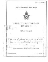 Structural Repair Manual for Harvard