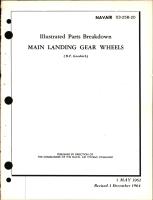 Illustrated Parts Breakdown for Main Landing Gear Wheels