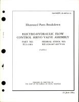 Illustrated Parts Breakdown for Electro-Hydraulic Flow Control Servo Valve Assembly - Part FC11-148A