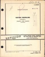 Parts Catalog for Curtiss Electric Propeller Models C644S-A and C644S-B