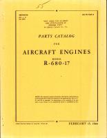 Parts Catalog for R-680-17 Engines