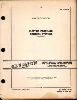 Parts Catalog for Electric Propeller Control Systems