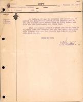 Correspondence Concerning Inspection Period for the C-6 Magneto Breaker Box