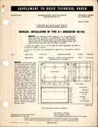 Installation of Type 0-1 Generator for RA-24A