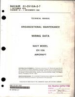 Organizational Maintenance for Wiring Data for OV-10A