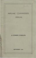 Airplane Commander's Manual, III Bomber Command