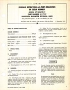 Overhaul Instructions with Parts Breakdown for Oil Cooler Assembly