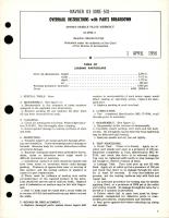 Overhaul Instructions with Parts Breakdown for Offset Needle Valve Assembly - 10-2943-3