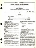 Overhaul Instructions with Parts Breakdown for Flanged Plug Valve Assembly Part No. 8-145-33 