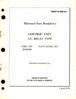 Illustrated Parts Breakdown for Control Unit A.C. Relay Type Part No. 384198-001