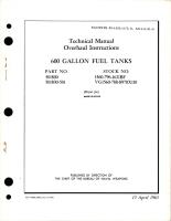 Overhaul Instructions for 600 Gallon Fuel Tanks - Parts 501800 and 501800-501