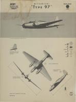 Mitsubishi Type 97 Sally Recognition Poster