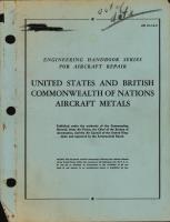 US and Brit Commonwealth of Nations Aircraft Metals, Aircraft Repair