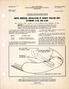 Installation of Cockpit Cold-Air Duct Extension for P-51A and A-36A