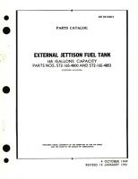 Parts Catalog for External Jettison Fuel Tank 165 Gallons Capacity Part No. ST2-16T-4800 and ST2-165-4803 