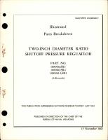 Illustrated Parts Breakdown for Two Inch Diameter Ratio Shutoff Pressure Regulator - Part 108960,SR3, 108960,SR4, 108960-1,SR1