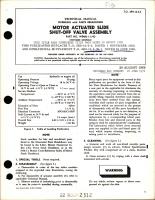 Overhaul with Parts Breakdown for Motor Actuated Slide Shut-Off Valve Assembly - Part WE-450-1-1-4D 