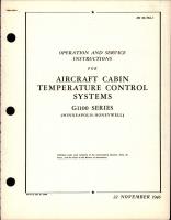 Operation and Service Instructions for Cabin Temperature Control Systems - G1100 Series