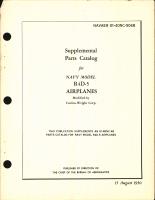 Supplemental Parts Catalog for Navy Models R4D-5 Airplanes Modified by Curtiss-Wright