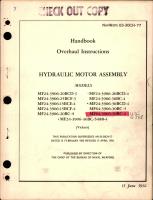 Overhaul Instructions for Hydraulic Motor Assembly