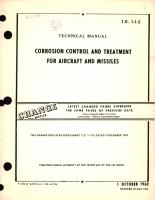 Technical Manual for Corrosion Control and Treatment for Aircraft and Missiles