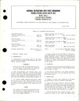 Overhaul Instructions with Parts Breakdown for Pneumatic Pressure Actuated Shut-Off Valve - Model 9902-3