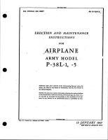 Erection & Maintenance Manual - P-38