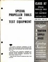 Special Propeller Tools and Test Equipment