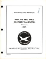 Illustrated Parts Breakdown for Kollsman Pitch or Yaw Wind Direction Transmitter