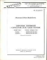 Revision to Illustrated Parts Breakdown for Capacitor Fuel Gage System Amplifier Assemblies - Parts 382000 and 382000-1