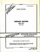 Parts Catalog for General Electric Series 5BC21 Aircraft Motor