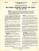 Replacement of Propeller Blade Packings for P-51B, C, and D