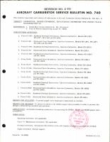 Incorporation of Replaceable Diaphragm Type Poppet Valve on Bendix-Stromberg Carburetor