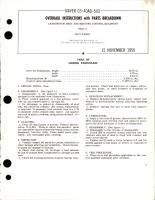 Overhaul Instructions with Parts Breakdown for Carburetor Heat & Mixture Control Quadrant - 75051-1