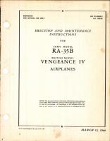 Erection and Maintenance Instructions for RA-35B